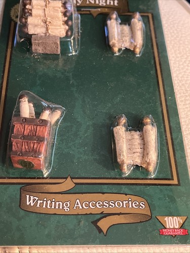 VTG Trim A Home O Holy Night Nativity Writing Accessories Christmas NEW SEALED - Picture 5 of 6