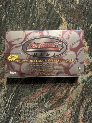 1998 Bowman's Best MLB Baseball Hobby Wax Box Sealed Unopened NEW