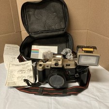Canon Q5200 35mm Camera "B" B FDM Motor Drive LCD Lens Flash Red Eye reduction