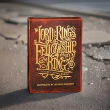 Lord Of The Rings - Fellowship of the Rings Playing Cards  by Kings Wild Project