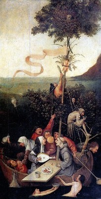Bosch Hieronymus Das Narrenschiff Kunstdruck Poster Wanddeko Interieur Trend Di