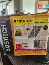 S16D131GAL-FH 28 Degree 3-1/2-Inch by .131-Inch WireWeld Galvanized Framing Nail