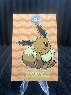 Eevee - Star Holo - Let's Go Eevee Database - Pokemon Card