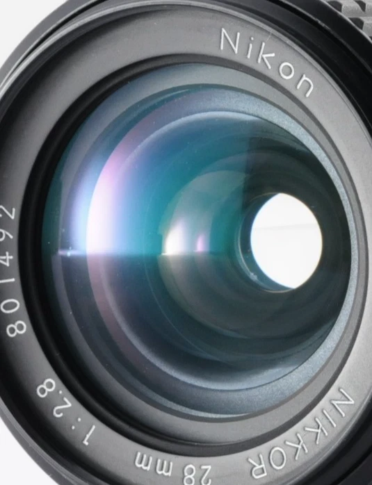 [COMO NUEVO] Lente gran angular Nikon Ai-S Ais Nikkor 28 mm f2,8 MF de JAPÓN Foto 2 de 4