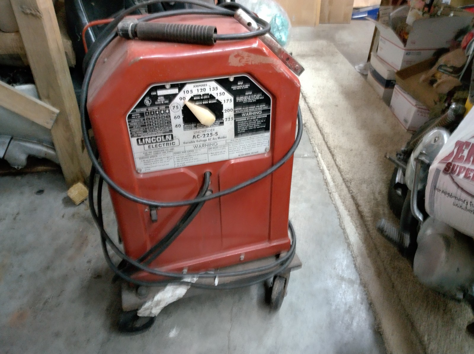 Arc Welder - Lincoln Electric AC-225-S  Stick Arc Welder