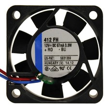 For Ebmpapst 412FH 12V 0.8W 67mA Axial Cooling Fan 40 40 10mm