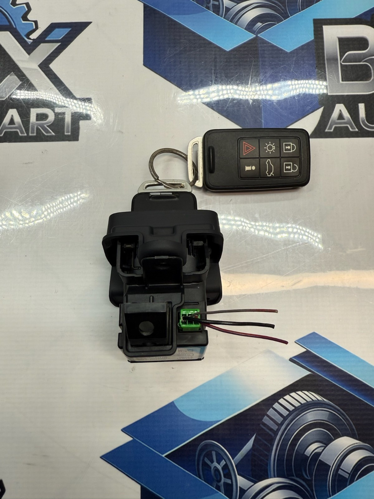 2011-2018 VOLVO S60 IGNITION LOCK SWITCH IMMOBILIZER MODULE w/KEY OEM 30791678