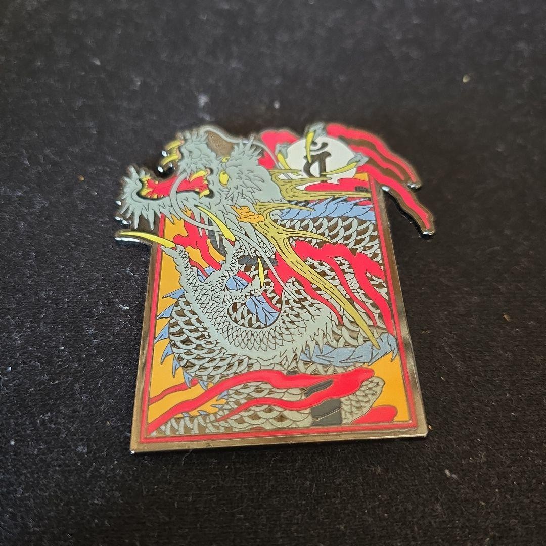Yakuza: Like a Dragon Kazuma Kiryu Ouryu Tattoo Pin Badge
