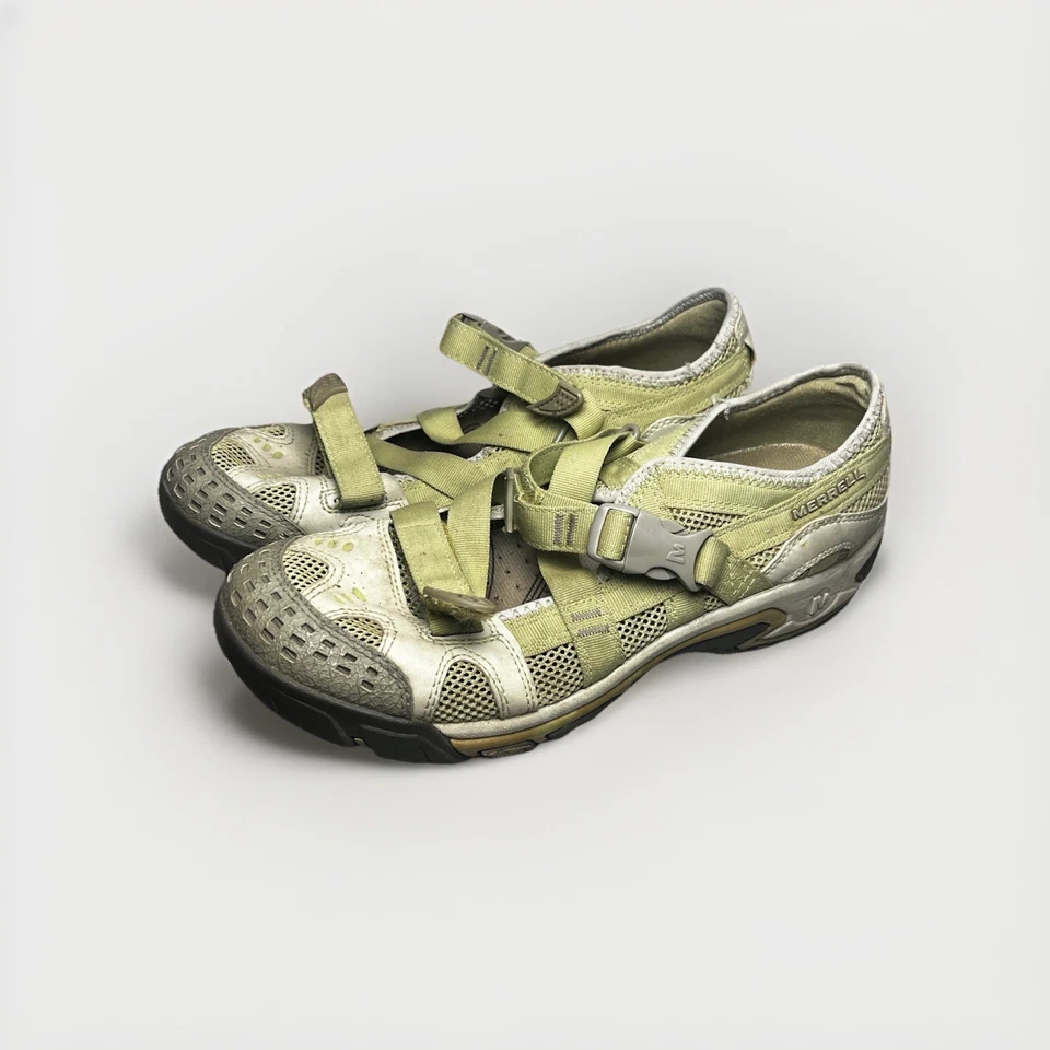 Merrell Unifly Pale Green Vibrant Hiking Trail Water Sandal Shoes Women’s US 8 - Image 2 of 4