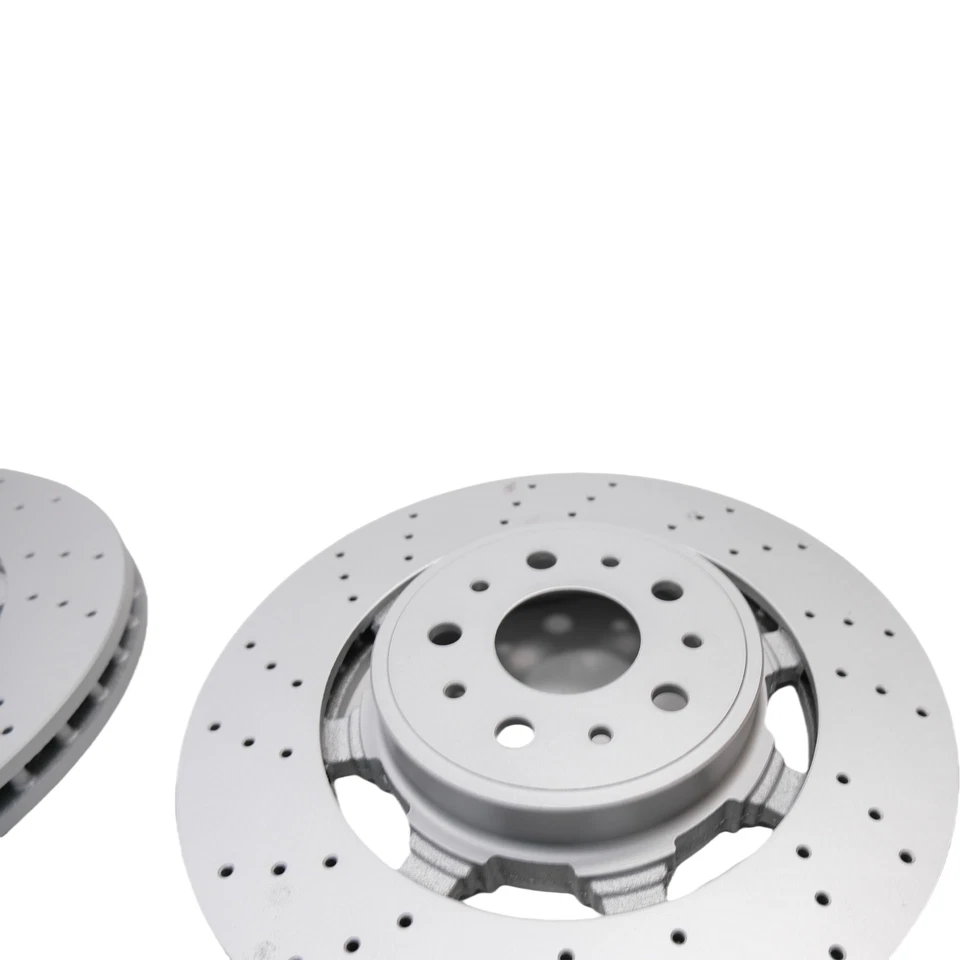 235318 Front Brake Rotors Set for Maserati Granturismo Quattroporte GranCabrio Foto 4 de 4