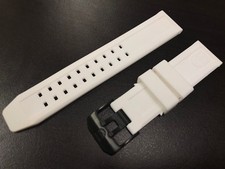 Luminox 23mm FP.L.ES White Watch Rubber Strap NAVY SEAL Colormark 3050/3080/8800