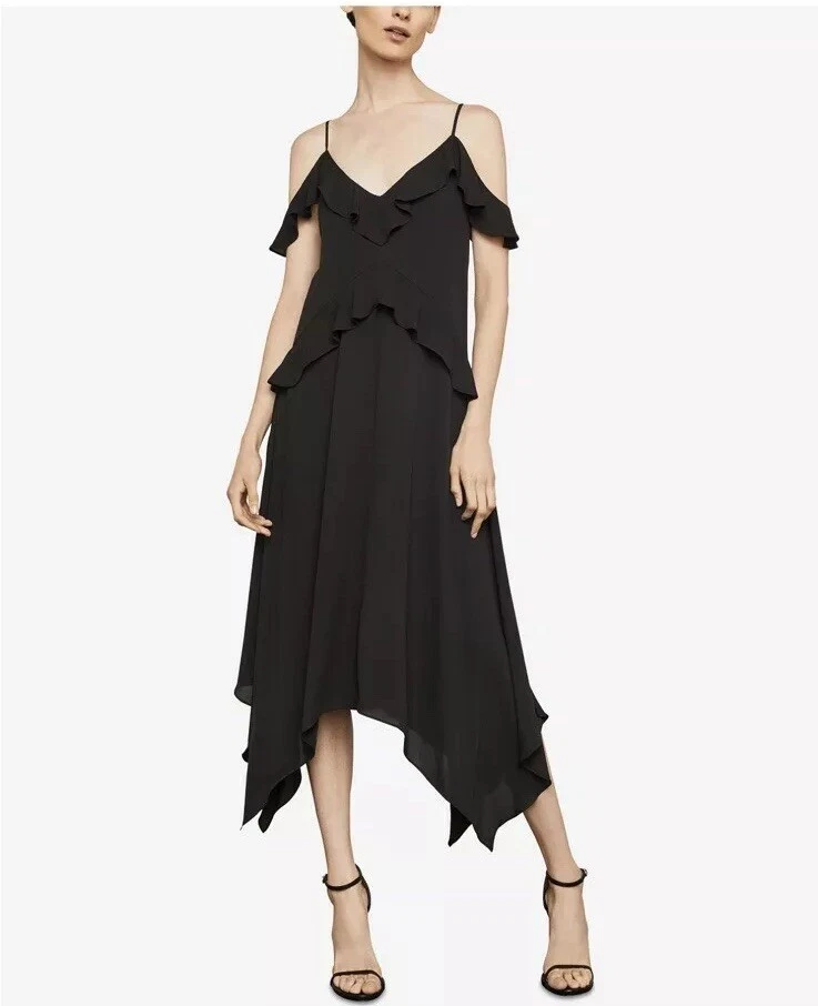 Lissa asymmetrical slip clearance dress