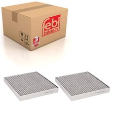 Cabin Filter Set Fits BMW X3 20d xDrive X3 28i xDrive X3 30d xDrive X Febi 34814