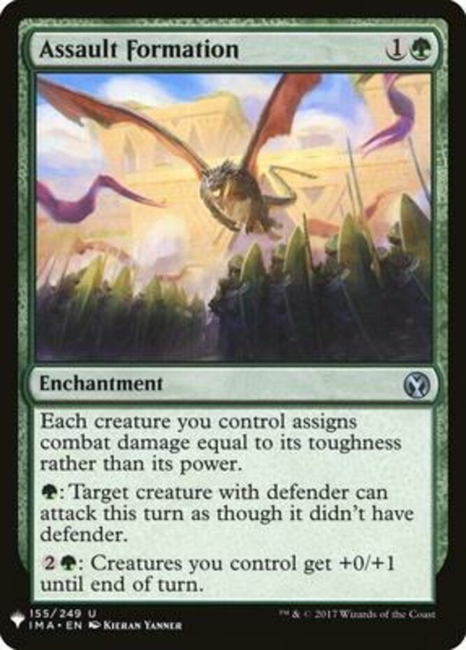 1x Assault Formation MTG - Mystery Booster / The List - NM-Mint