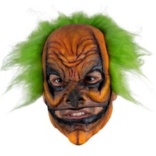 Ghoulish Productions Prankster pumpkin Latex Face Mask Horror Halloween Cosplay