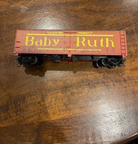 Mantua escala HO, coche de caja de 40', Baby Ruth, rojo, #6269 - 739-148 | Zustand: Used