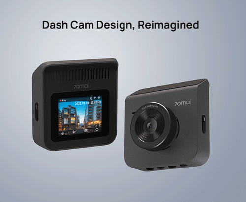 70mai Dash Cam A400 1440P Car DVR APP Control 145° View Dual-Channel Rear Camera - Picture 1 of 8