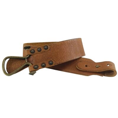 Roper Womens Tapered Buffalo Leather Belt | eBay display picture 1