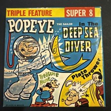 Super 8 Popeye The Sailor Deep Sea Diver