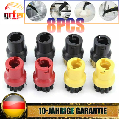 Rundbürsten Zubehör Set für Kärcher Dampfreiniger SC1 SC2 SC3 SC4 28631590 DE