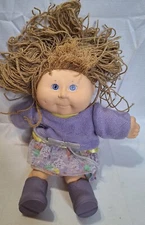 Vintage 1991 Hasbro First Edition Cabbage Patch Kid T84 Blue Eyes Brown Hair
