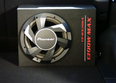 Pioneer TS-WX300A Amplified Car Subwoofer - Black for sale online