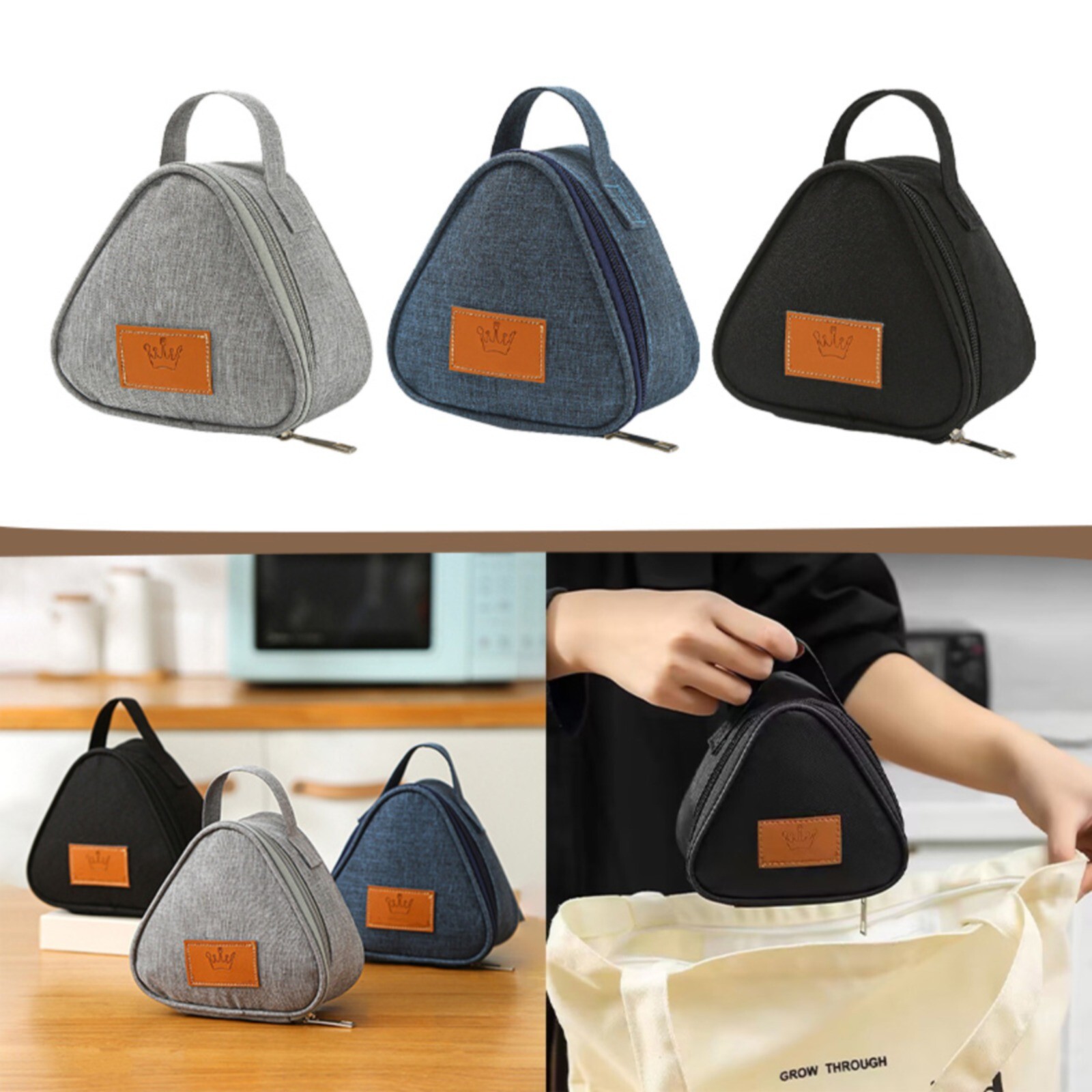 Eco-Friendly Reusable Snack Bags for Work Travel Gym Sandwich Storage