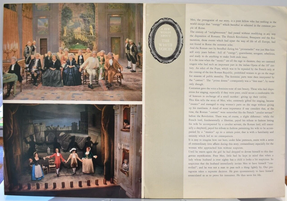 1964 White Voices Program Paolo Ferrari Sandra Milo Graziella Granata Aimée - Image 3 of 4