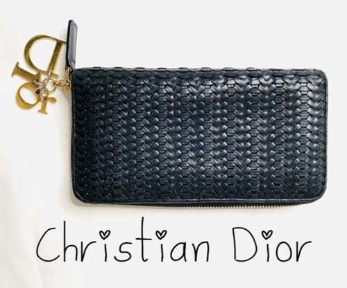 dior wallet zip