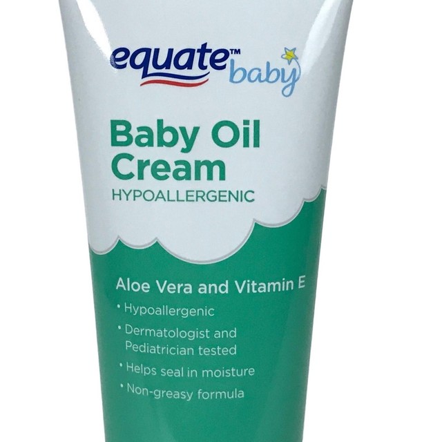 Equate Baby Oil Cream With Aloe And Vitamin E, 8oz eBay