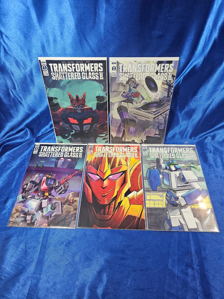 その他 Transformers Shattered Glass || #1~5 Transformers SHATTERED GLASS II 1-5 Complete Cover B Set 1 2 3 4 5