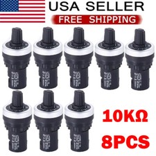 8X 10K Resistance LA42DWQ-22 Governor 22mm Rotary Potentiometer Converter