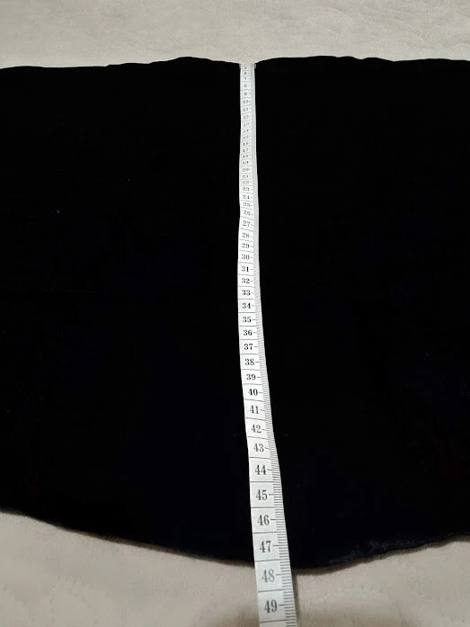 🆓US🛃 FW2010 D&G Dolce&Gabbana Vestido de terciopelo negro recortado encaje cambio IT 40 Foto 4 de 4