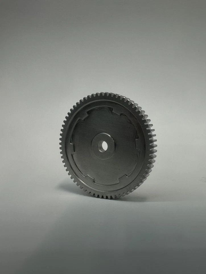 Engranaje de espionaje de acero de 65 dientes para Quanum Vandal, FTX Vantage/Carnage e Integy i10 Foto 2 de 3