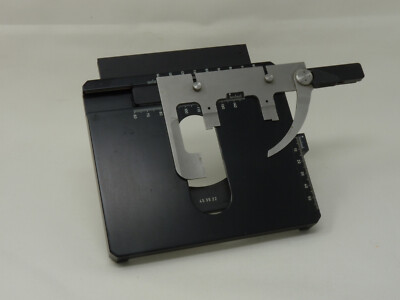 ZEISS Axioskop Microscope Stage 45 35 22 with Slide/Specimen holder