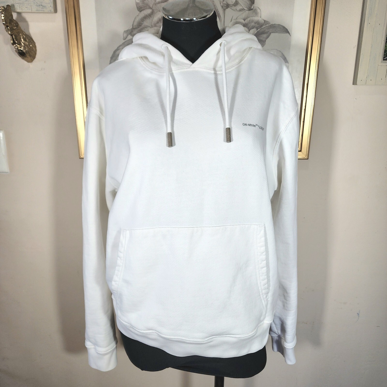 Off-White Main Label 2013 White Pullover Hoodie U… - image 1