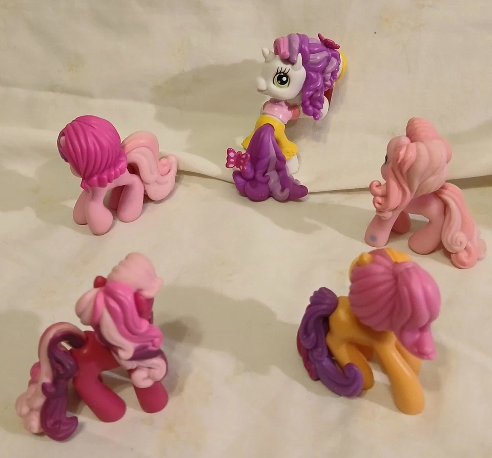 HASBRO MY LITTLE PONY  PONYVILLE FIGURES LOT OF 5 FIGURES MLP - Image 2 of 4