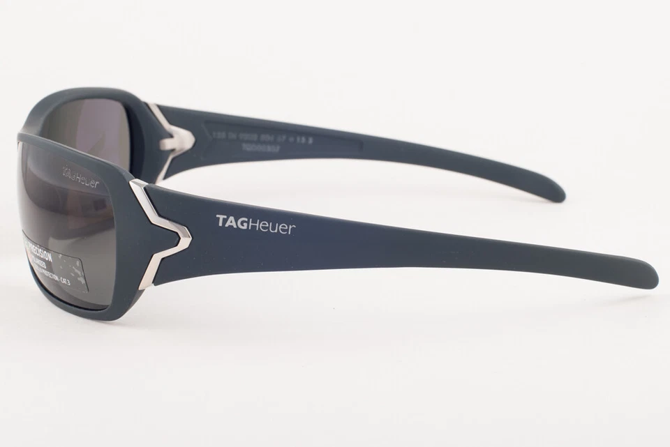 Gafas de sol Tag Heuer 9202 RACER azul mate/gris polarizadas de precisión TH9202 804 Foto 3 de 3
