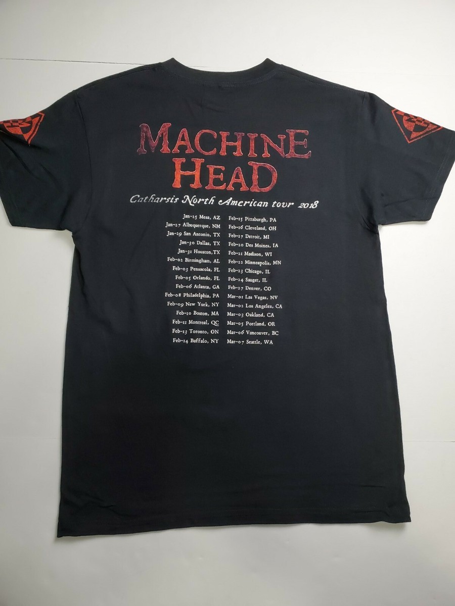 Machine Head Catharsis Mens Medium Concert T-Shirt North American