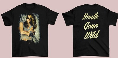 YouthGone Wild - Skid Row Sebastian Bach Black unisex S-234XL Shirt B055