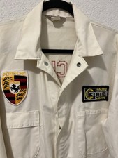 Vintage Porsche Racing Coveralls Ruchs Racers Cibie Lights Sears 46t Jumpsuit