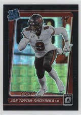 2021 Panini Donruss Optic Black Pandora Prizm 10/25 Joe Tryon-Shoyinka #255 0qh8