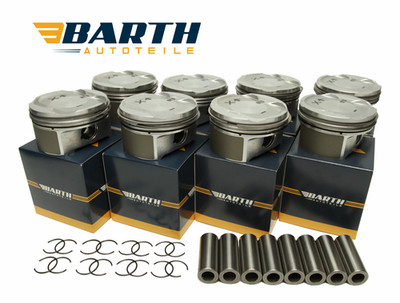 8x Kolben NEU Porsche Boxster S3.2 4.5 M48.00 M48.50 94810303134