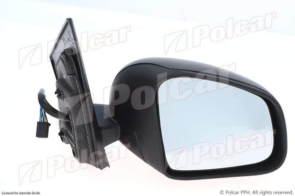 Außenspiegel Rechts nicht Elektrisch Anklappbar für Smart Fortwo Coupe ab 14->