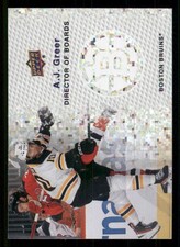 2023-24 Upper Deck Director of Boards A.J. Greer Boston Bruins #DB-2