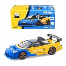 Pop Race Spoon Honda NSX R GT Yellow 1/64 #310
