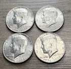 1776-1976 (4) Kennedy Bicentennial Half Dollar Free Shipping!