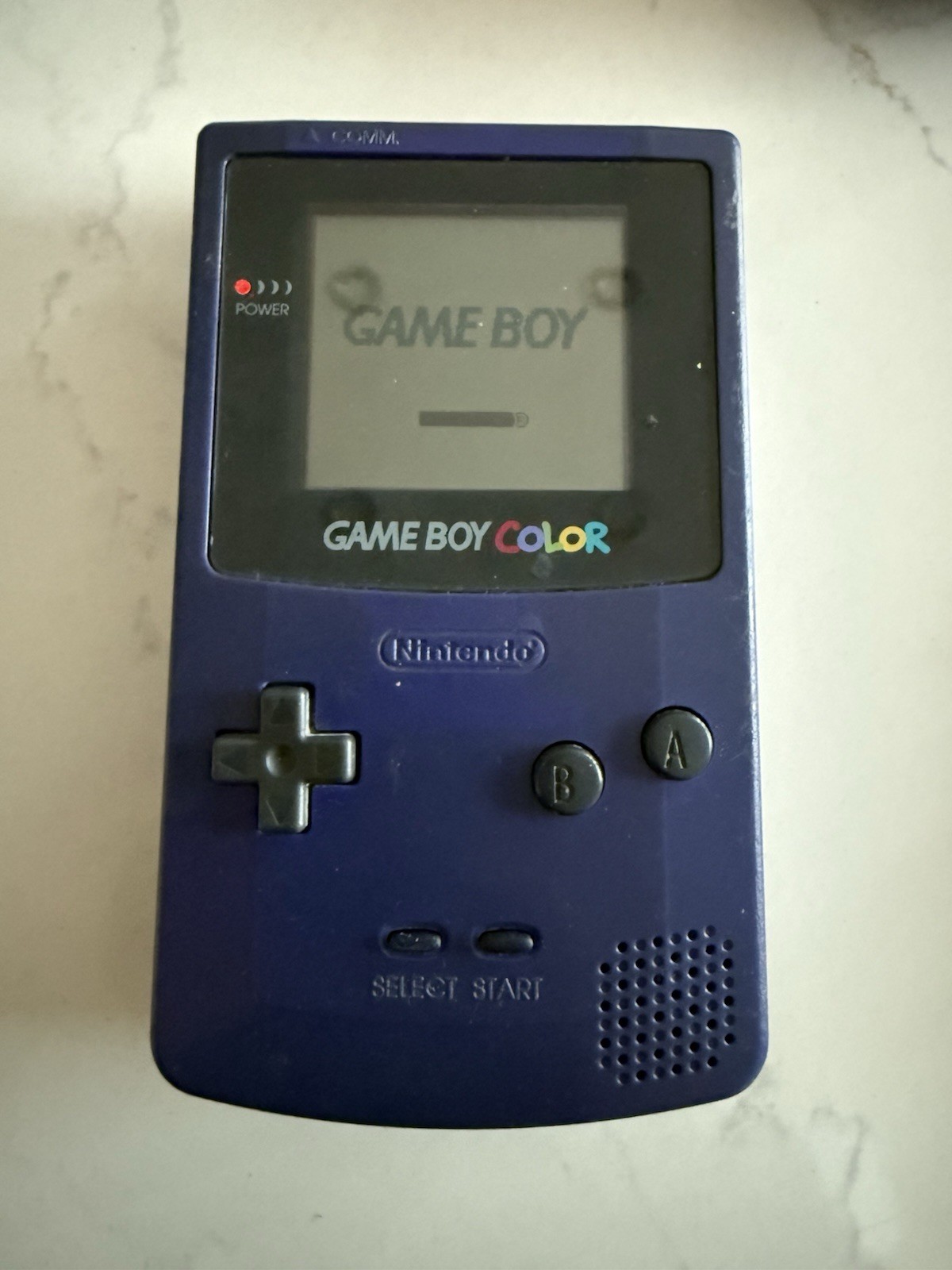 Nintendo Game Boy Color Console Violette Fonctionnelle 