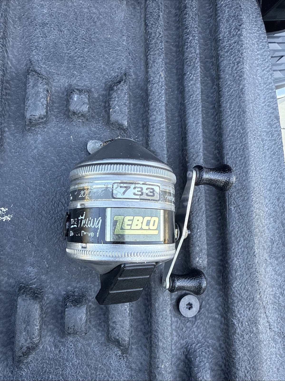 Vintage Zebco 733 "The Hawg" Fishing Reel