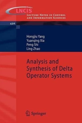 Analysis and Synthesis of Delta Operator Systems - 9783642287732